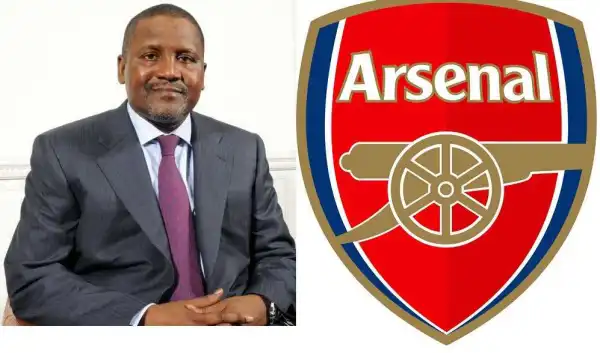Dangote still interested in acquiring Arsenal Football Club